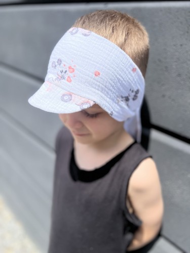 Opaska z daszkiem  - myszka mickey