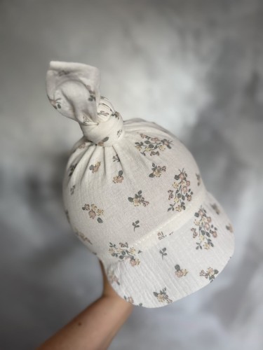 Chustka Muślin -  vintage flowers 