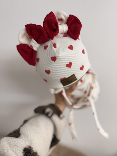 Zestaw na obwod głowy 46/49 cm czapka + komin     